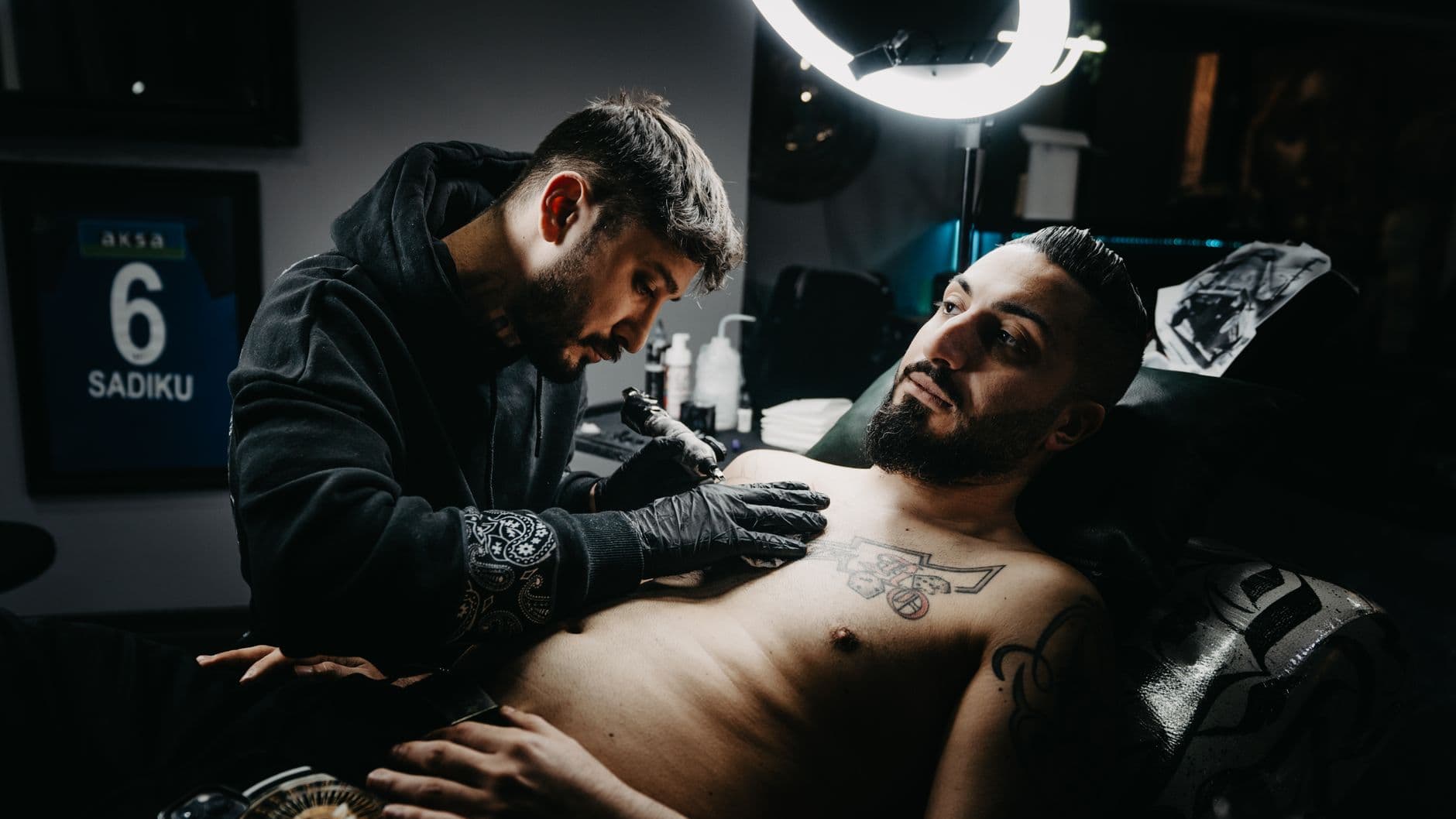 Stock photograph illustrating an article about laser tattoo removal process in Pune