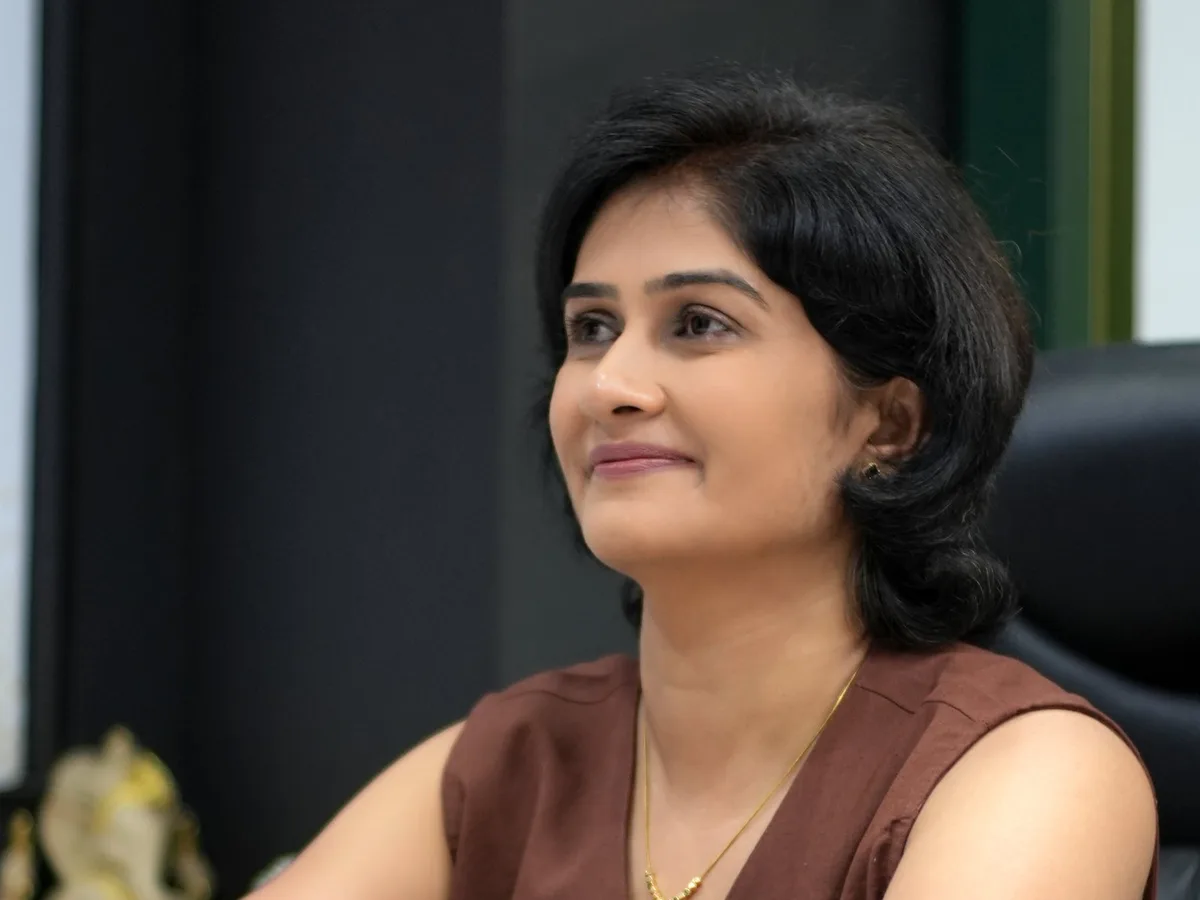 Dr. Daksha Patel in consultation at Skin Essence